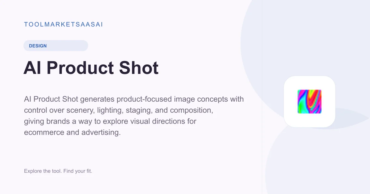 Editorial illustration for AI Product Shot
