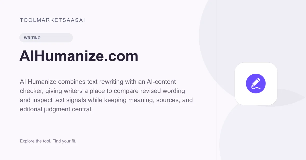 Editorial illustration for AIHumanize.com