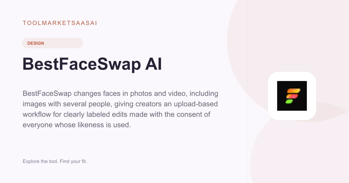 Editorial illustration for BestFaceSwap AI