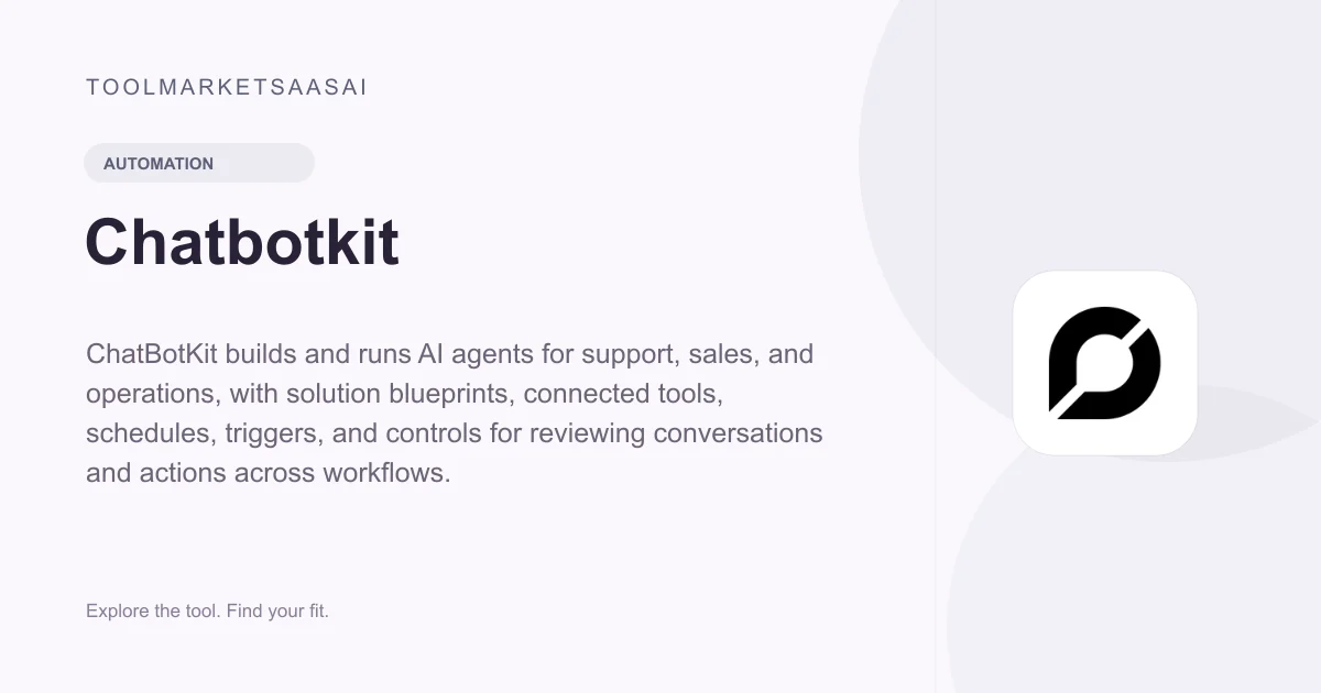Editorial illustration for Chatbotkit