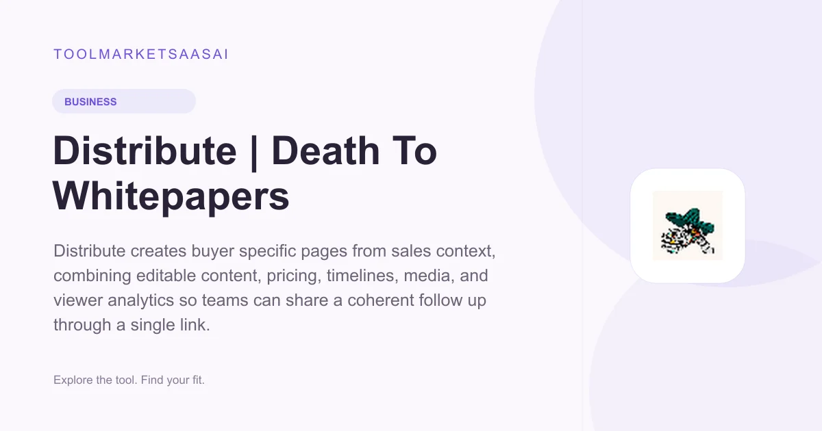 Editorial illustration for Distribute | Death To Whitepapers