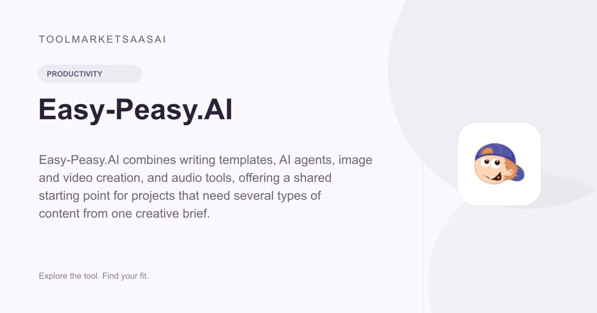 Editorial illustration for Easy-Peasy.AI
