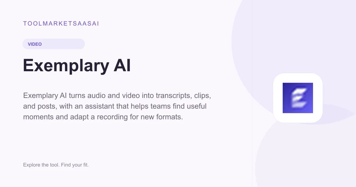 Editorial illustration for Exemplary AI
