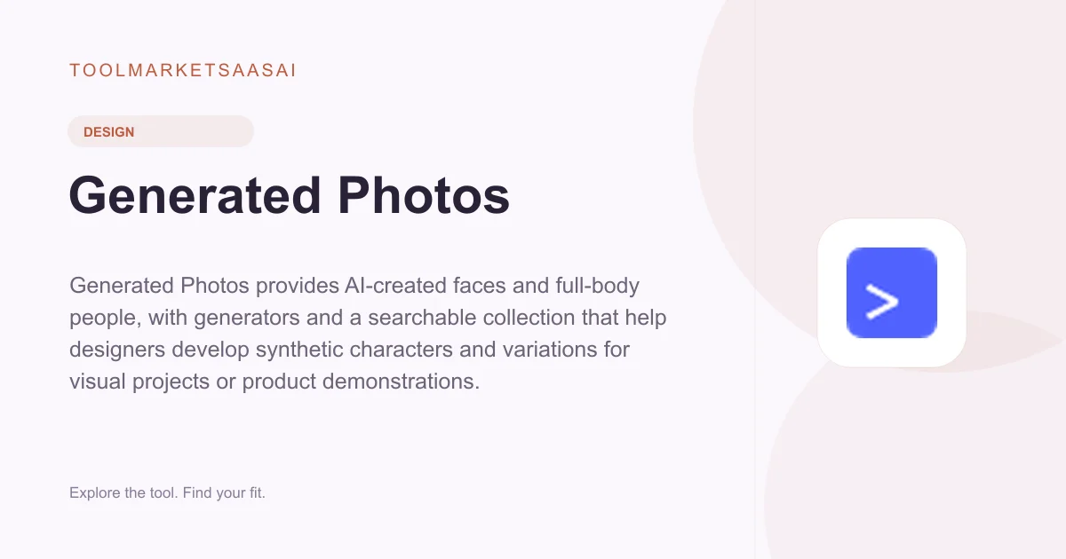 Editorial illustration for Generated Photos
