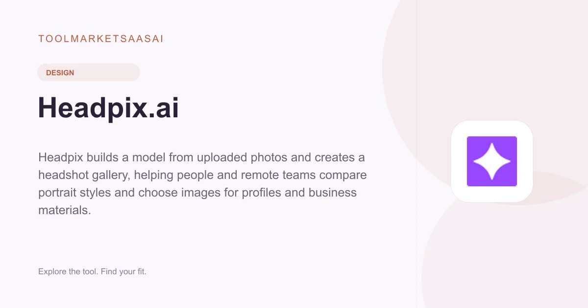Editorial illustration for Headpix.ai