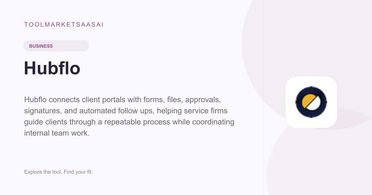 Editorial illustration for Hubflo