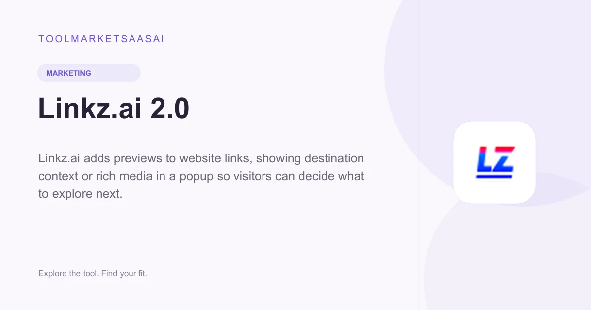 Editorial illustration for Linkz.ai 2.0