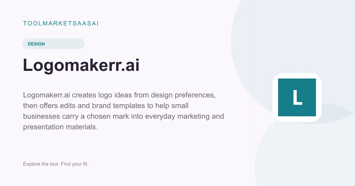 Editorial illustration for Logomakerr.ai