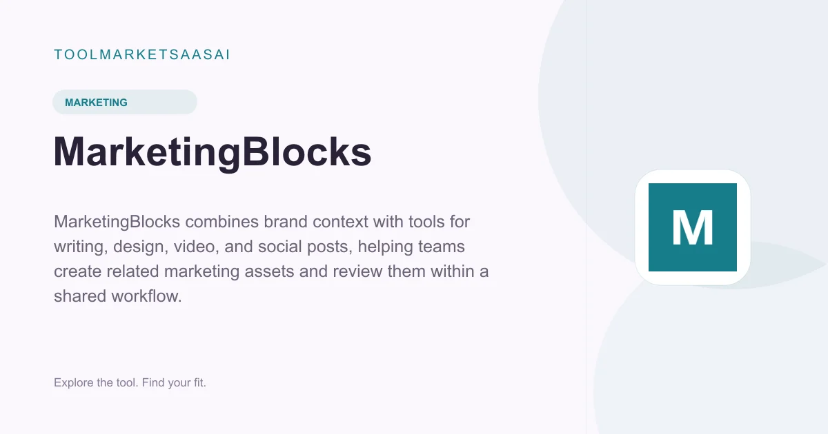 Editorial illustration for MarketingBlocks