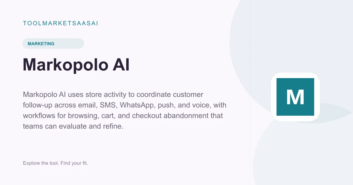 Editorial illustration for Markopolo AI