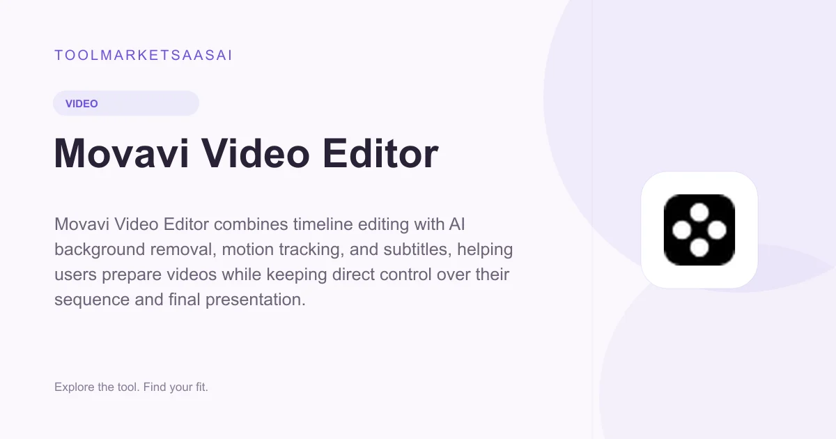 Editorial illustration for Movavi Video Editor
