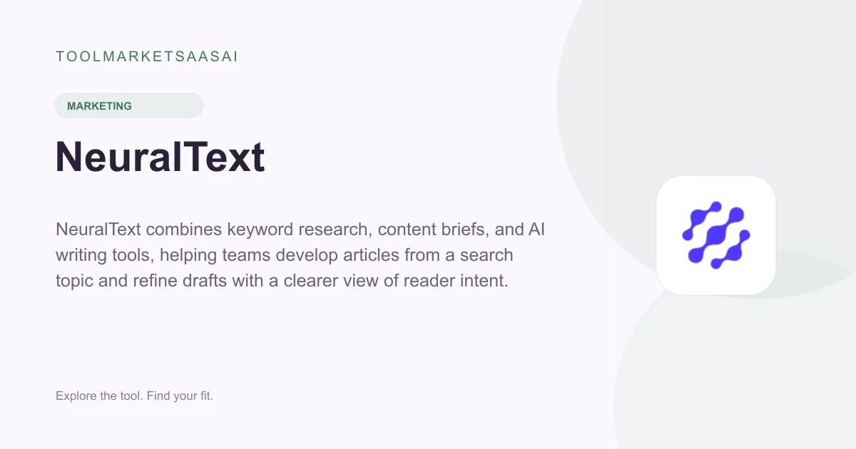 Editorial illustration for NeuralText