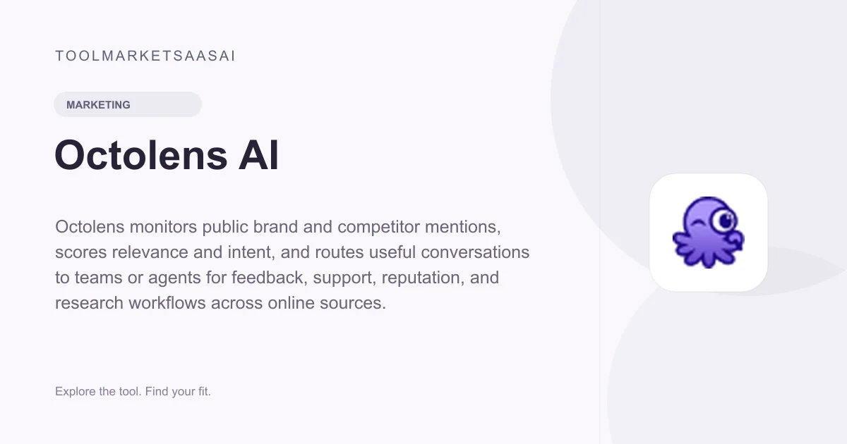 Editorial illustration for Octolens AI