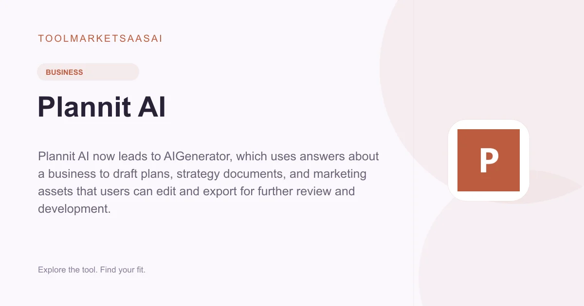 Editorial illustration for Plannit AI