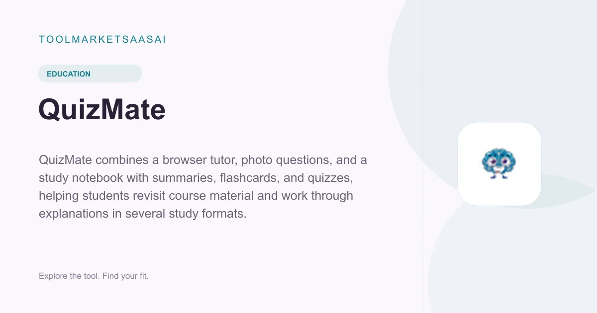 Editorial illustration for QuizMate
