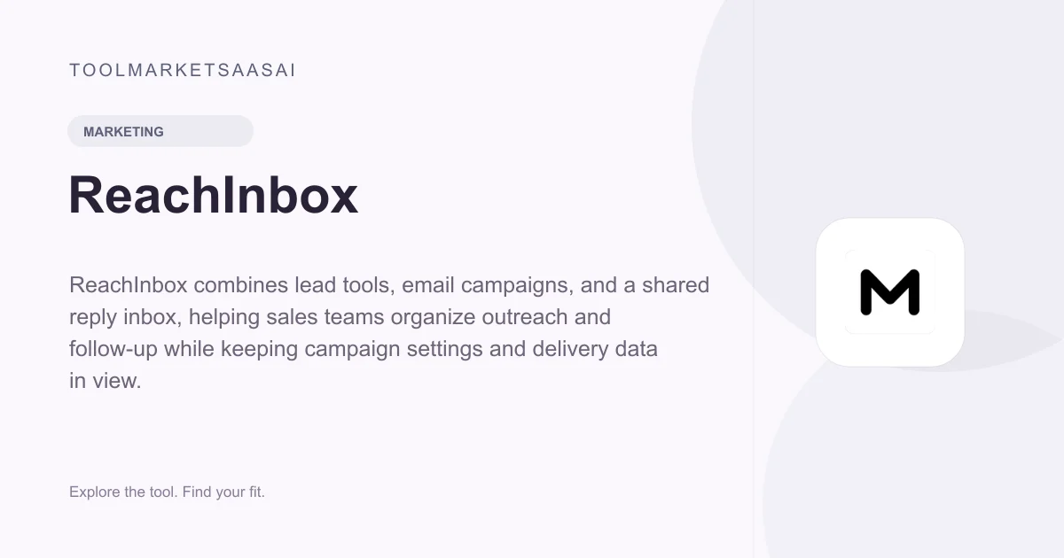 Editorial illustration for ReachInbox
