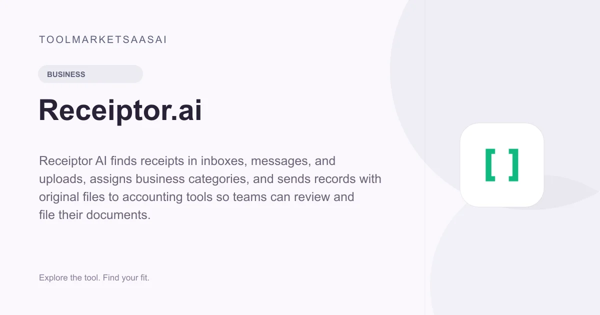 Editorial illustration for Receiptor.ai