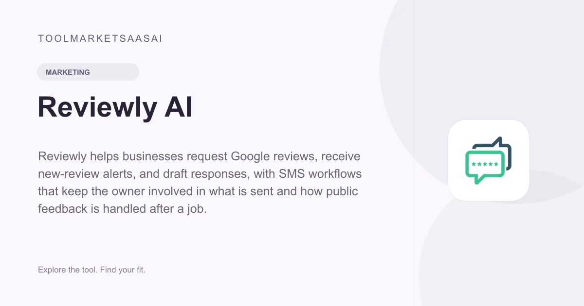 Editorial illustration for Reviewly AI