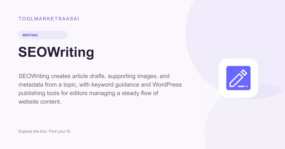 Editorial illustration for SEOWriting
