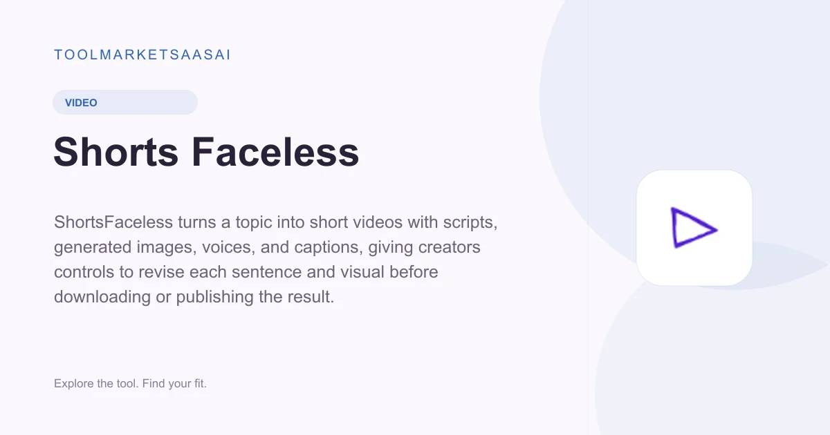 Editorial illustration for Shorts Faceless