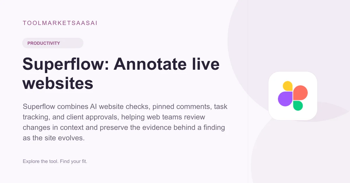 Editorial illustration for Superflow: Annotate live websites