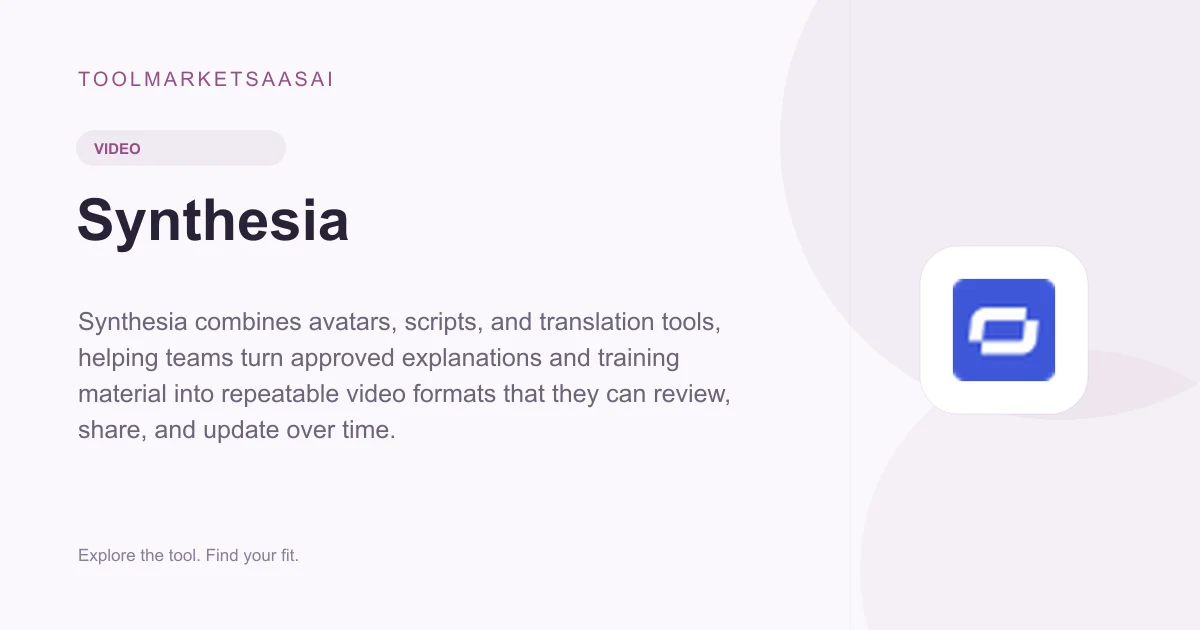 Editorial illustration for Synthesia