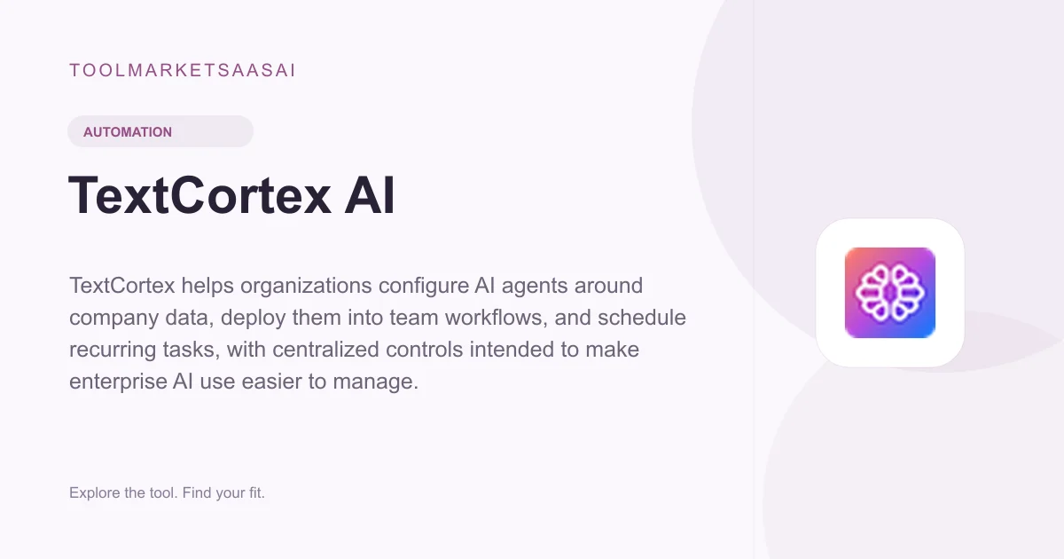Editorial illustration for TextCortex AI