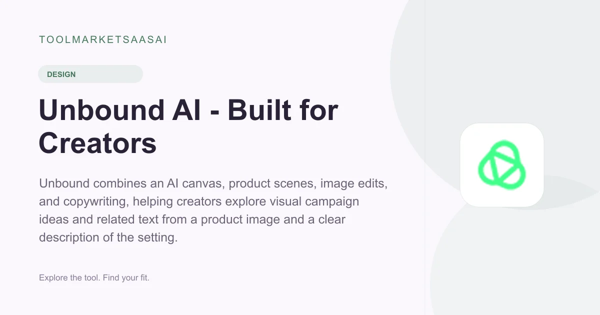Editorial illustration for Unbound AI - Built for Creators
