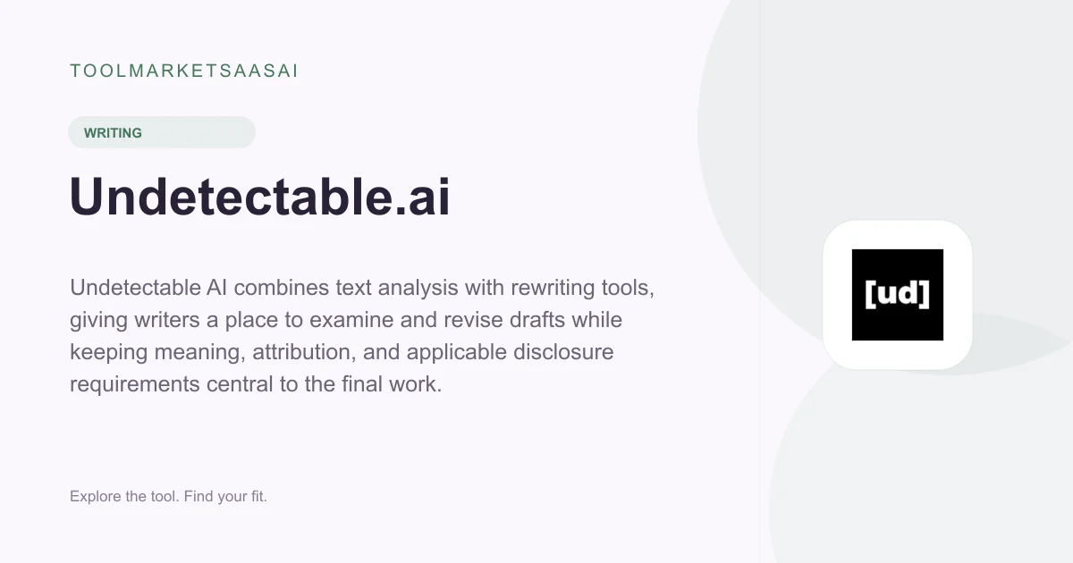 Editorial illustration for Undetectable.ai