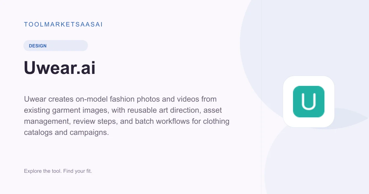 Editorial illustration for Uwear.ai