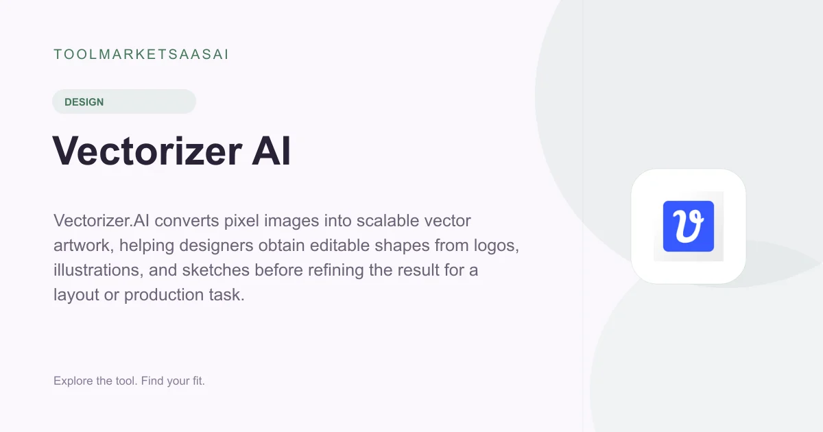 Editorial illustration for Vectorizer AI