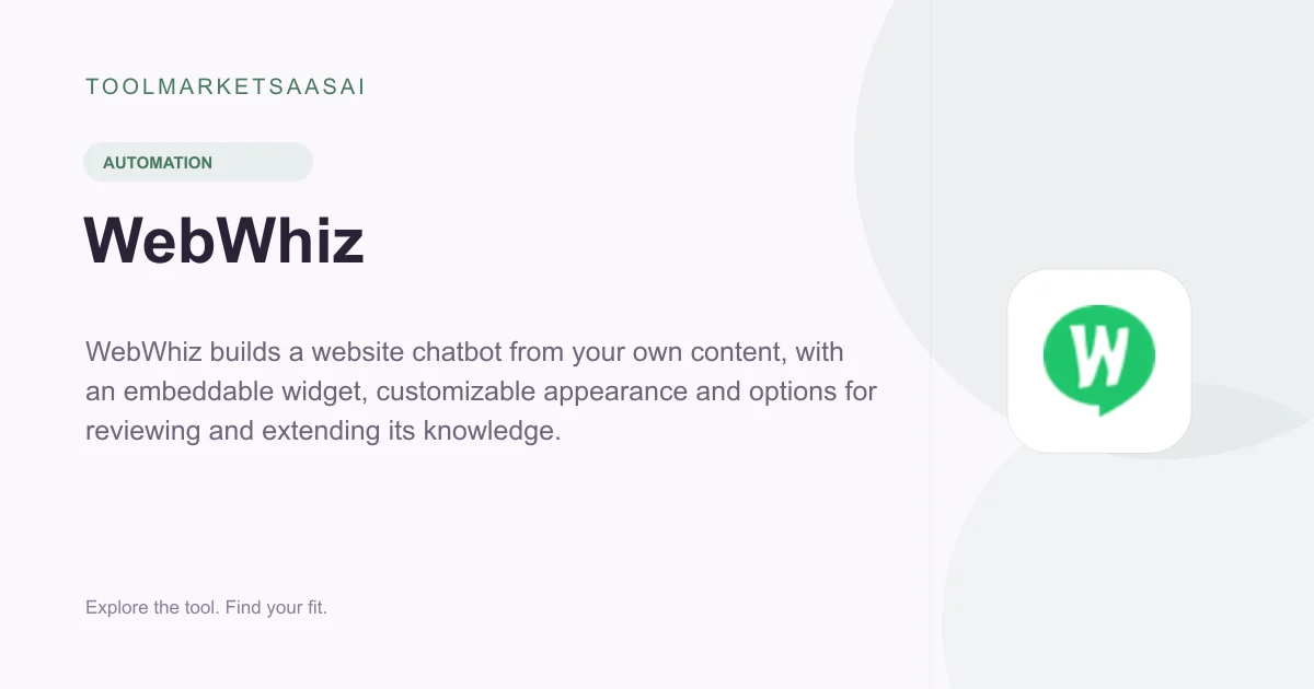 Editorial illustration for WebWhiz