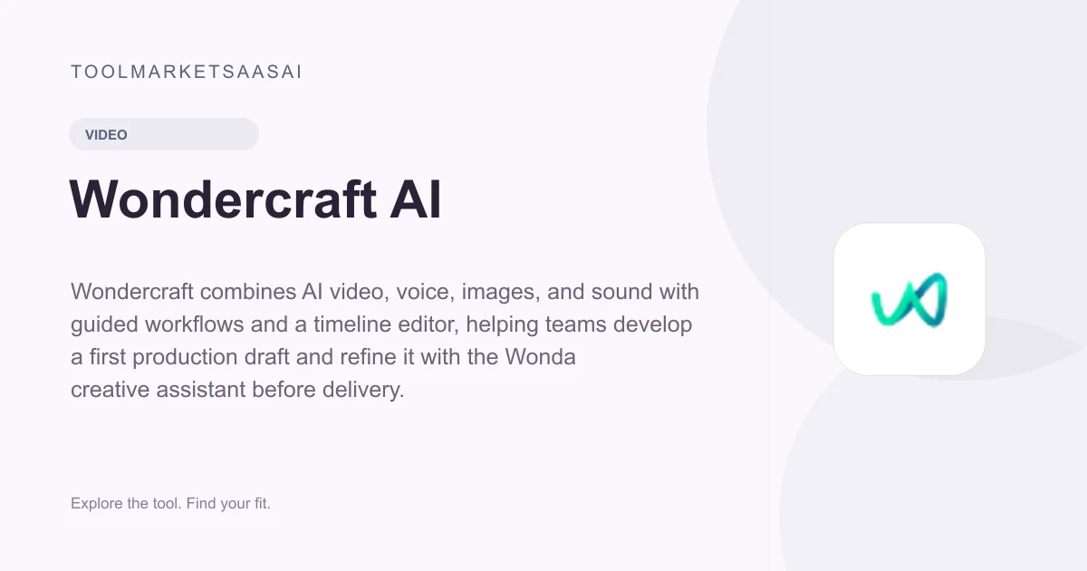 Editorial illustration for Wondercraft AI