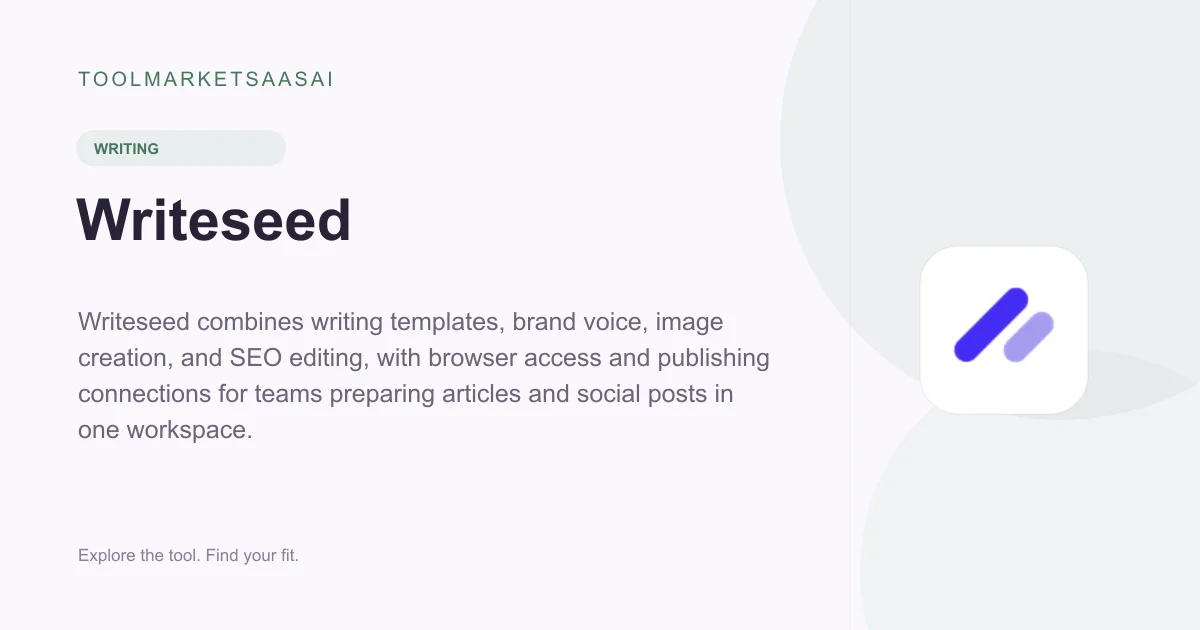 Editorial illustration for Writeseed