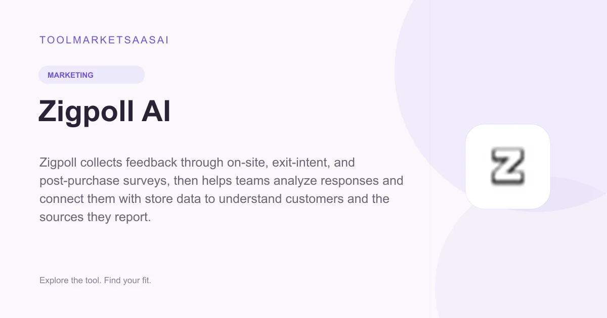 Editorial illustration for Zigpoll AI