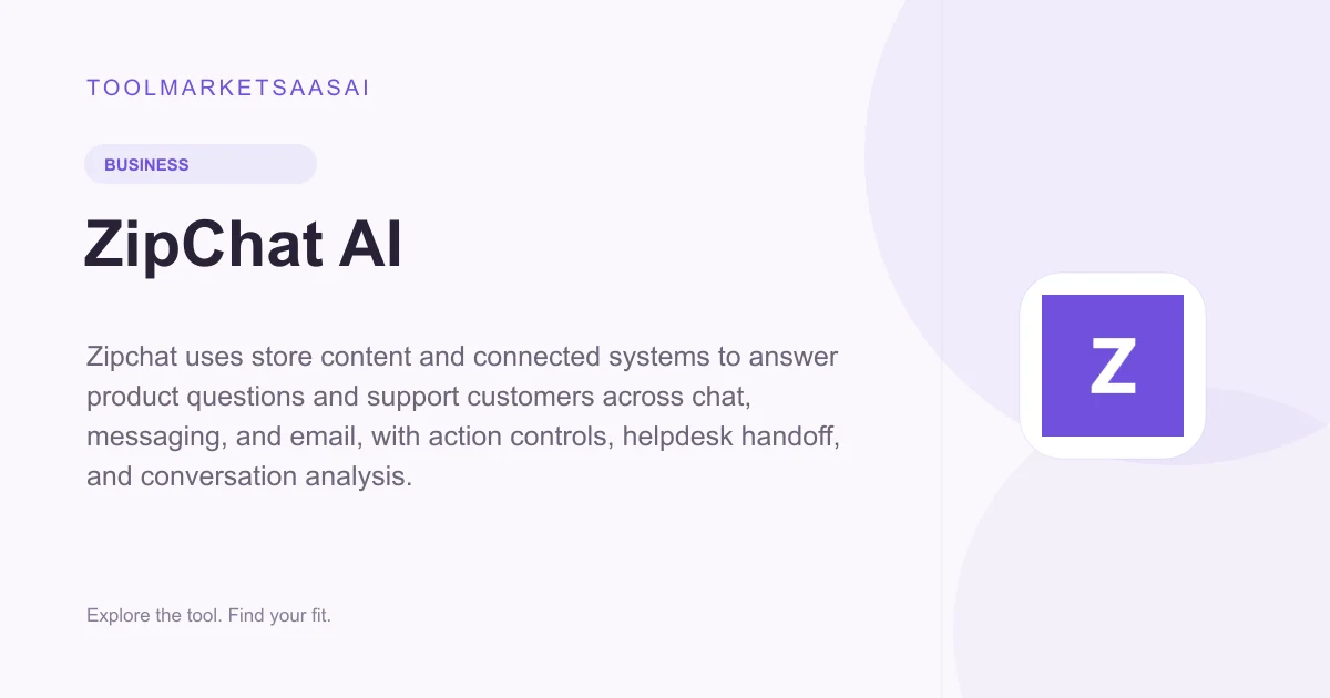 Editorial illustration for ZipChat AI