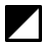Hypotenuse ai icon